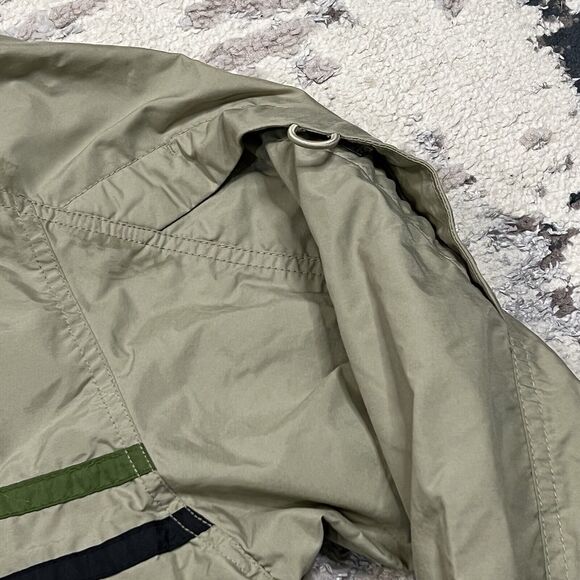 Nike Desert Tan Nylon Windbreaker Vintage 90s Y2K Full Zip Jacket Size XL - Picture 3 of 10